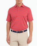 Fairway & Greene: Men's Faxon Stripe Jersey Polo