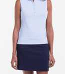 Fairway & Greene: Women's Sleeveless Charlotte Jersey Polo