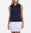 Fairway & Greene: Women's Sleeveless Charlotte Jersey Polo