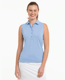 Fairway & Greene: Women's Sleeveless Charlotte Jersey Polo