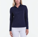 Fairway & Greene: Women's Catherine Long Sleeve Polo