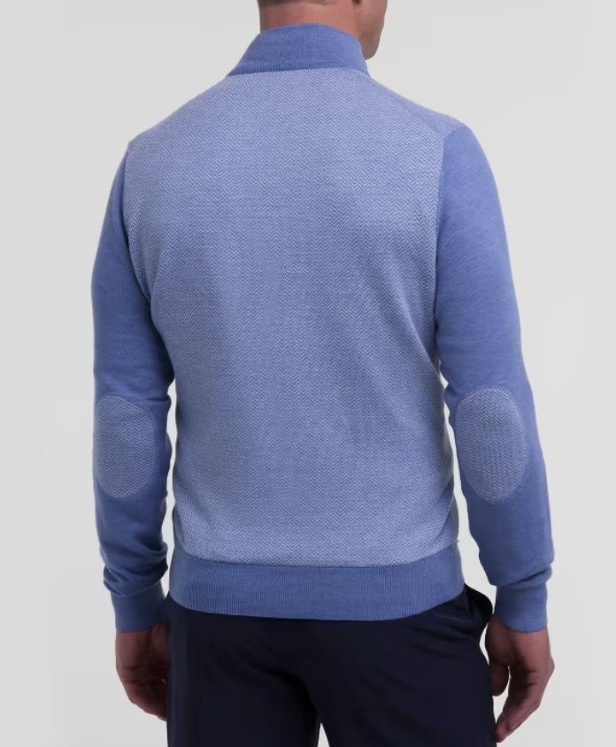 Fairway & Greene: Men's Herringbone Windsweater