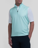 Fairway & Greene: Men's Infinity Print 1/4 Zip Vest