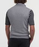 Fairway & Greene: Men's Baruffa Merino 1/4 Vest