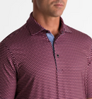 Fairway & Greene: Men's Starburst Print Polo