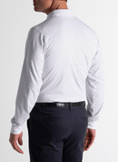 Fairway & Greene: Men's Citadel Dot Natural Jersey Polo