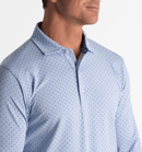 Fairway & Greene: Men's Citadel Dot Natural Jersey Polo