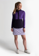 Fairway & Greene: Women's Fallon Snap Mock Polo