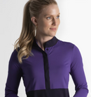 Fairway & Greene: Women's Fallon Snap Mock Polo