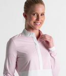 Fairway & Greene: Women's Fallon Snap Mock Polo