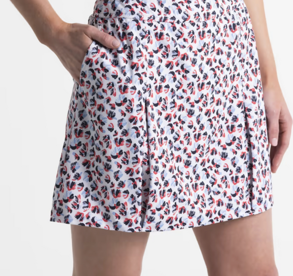 Fairway & Greene: Women's Evelynn Skort (Poppy/Size X-Small) SALE