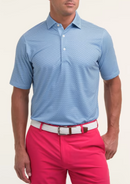 Fairway & Greene: Men's Malibu Wave Print Jersey Polo