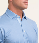 Fairway & Greene: Men's Malibu Wave Print Jersey Polo