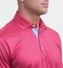 Fairway & Greene: Men's Malibu Wave Print Jersey Polo