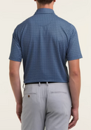 Fairway & Greene: Men's Griffith Print Jersey Polo