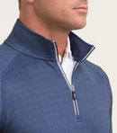 Fairway & Greene: Men's Art Deco Print Long Sleeve 1/4 Zip