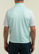 Fairway & Greene: Men's Art Deco Print 1/4 Zip Vest