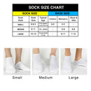 Heart & Golf Design No-Show Socks – Fun Golf Socks for Women & Men