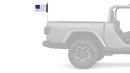 Christian 12"x18" Forever Wave Flag for Jeep Wrangler CJ-7 and CJ-8 1976-1986