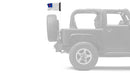 Christian 12"x18" Forever Wave Flag for Jeep Wrangler JK 2-Door 2007-2018