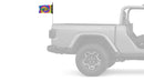 Grateful Dead Dancing Bears 12"x18" Forever Wave Flag for Jeep Wrangler JK 2-Door 2007-2018