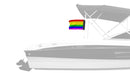 Rainbow 12"x18" Forever Wave Flag