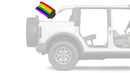 Rainbow 12"x18" Forever Wave Flag