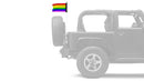 Rainbow 12"x18" Forever Wave Flag