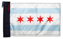 City of Chicago 12"x18" Forever Wave Flag