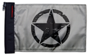 Oscar Mike 12"x18" Forever Wave Flag for Jeep Wrangler JK 2-Door 2007-2018
