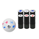 Paw Print Golf Ball Stamp Identifier by ReadyGOLF