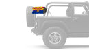 State Flag Arizona 12"x18" Forever Wave Flag for Jeep Wrangler CJ-7 and CJ-8 1976-1986