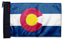 State Flag Colorado 12"x18" Forever Wave Flag