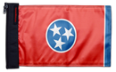 State Flag Tennessee 12"x18" Forever Wave Flag for Jeep Wrangler JK 2-Door 2007-2018