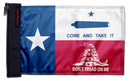 State Flag Texas Don't Tread 12"x18" Forever Wave Flag for Boats