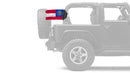 State Flag Georgia 12"x18" Forever Wave Flag for Jeep Wrangler YJ 1986-1995