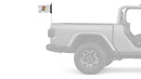 State Flag Illinois 12"x18" Forever Wave Flag for Jeep Wrangler JK 2-Door 2007-2018