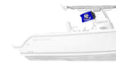 State Flag Louisiana 12"x18" Forever Wave Flag for Boats