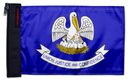State Flag Louisiana 12"x18" Forever Wave Flag for Jeep Wrangler JK 2-Door 2007-2018