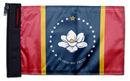 State Flag Mississippi Old Style 12"x18" Forever Wave Flag for Boats