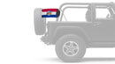 State Flag Missouri 12"x18" Forever Wave Flag for Jeep Wrangler TJ 1996-2006
