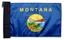State Flag Montana 12"x18" Forever Wave Flag