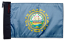 State Flag New Hampshire 12"x18" Forever Wave Flag for Jeep Wrangler JL 2-Door 2018-Present