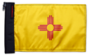 State Flag New Mexico 12"x18" Forever Wave Flag for Jeep Wrangler JLU 4-Door 2018-Present