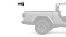 State Flag North Carolina 12"x18" Forever Wave Flag for Jeep Wrangler JLU 4-Door 2018-Present