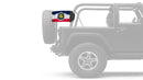 State Flag Utah 12"x18" Forever Wave Flag for Jeep Wrangler YJ 1986-1995