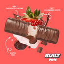 Strawberries 'N Cream Puff Protein Bars (Box of 12) by Built
