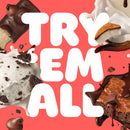 Strawberries 'N Cream Puff Protein Bars (Box of 12) by Built