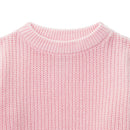 Classic Pink Knit Baby Sweater