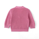 Classic Cardigan with Pockets in Rose Pink